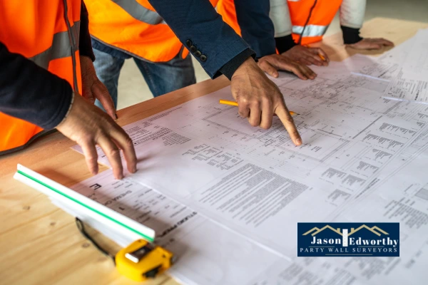 See if you need a party wall agreement for building along boundary line Oswaldtwistle
